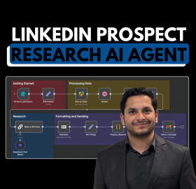 LinkedIn Prospect Research AI Agent